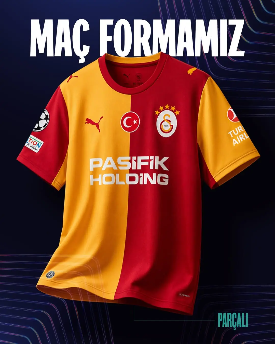 Galatasaray, FC Barcelona Maçına Parçalı Formayla Çıkacak