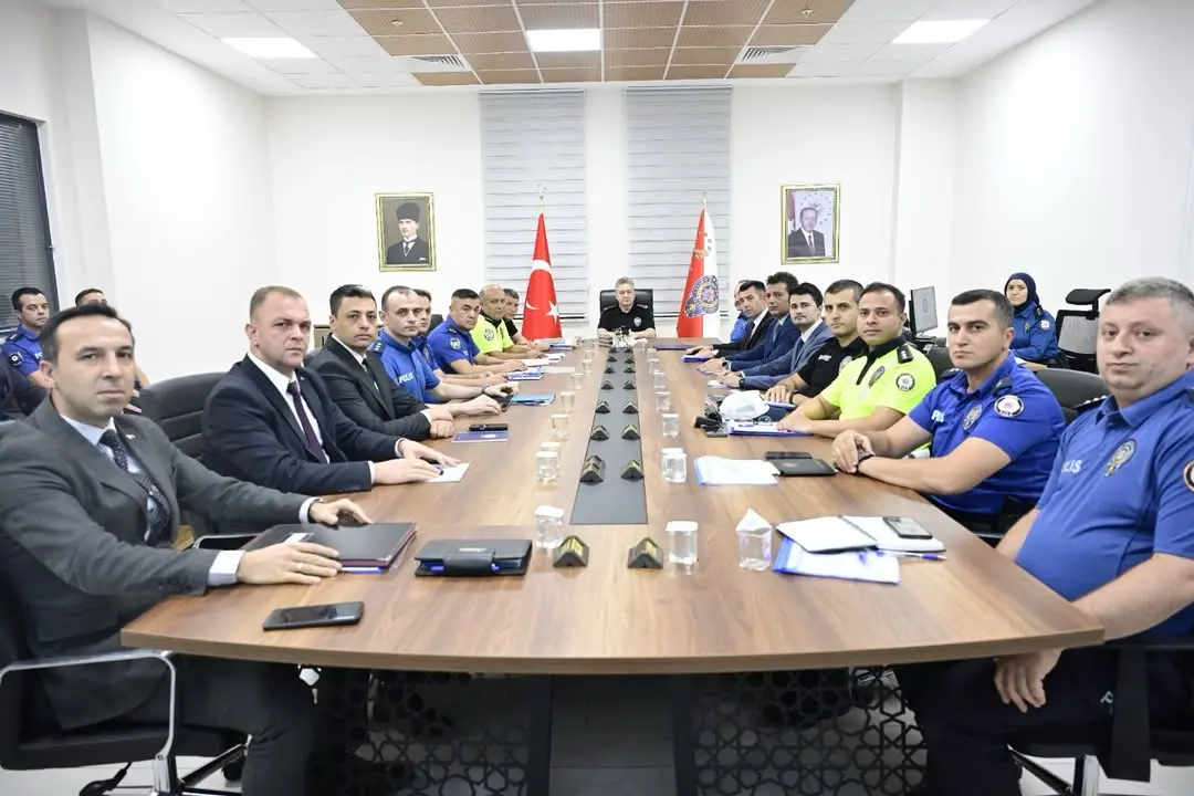 Adıyaman İl Emniyet Müdürlüğü Değerlendirme Toplantısı Gerçekleştirdi