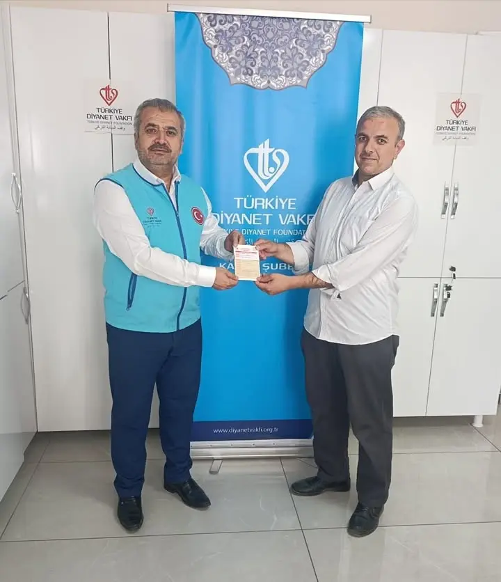 Türkiye Diyanet Vakfı Kahta Şubesinden Yurt Dışı Kurban Bağışı