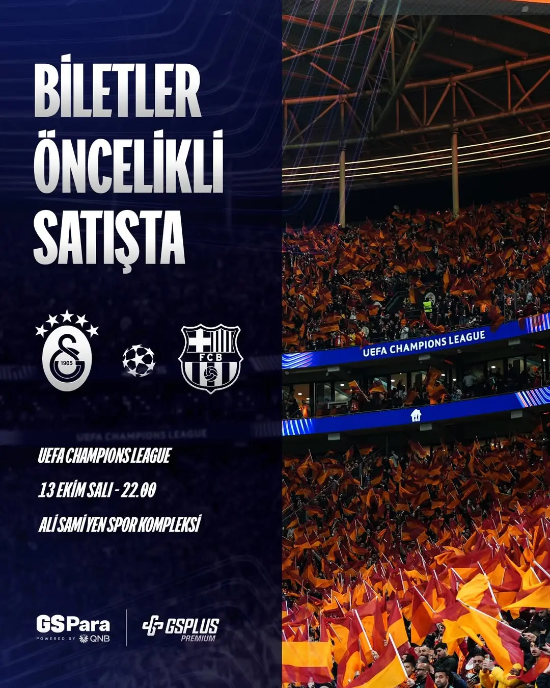 Galatasaray, FC Barcelona Maçı İçin Bilet Satışına Başladı