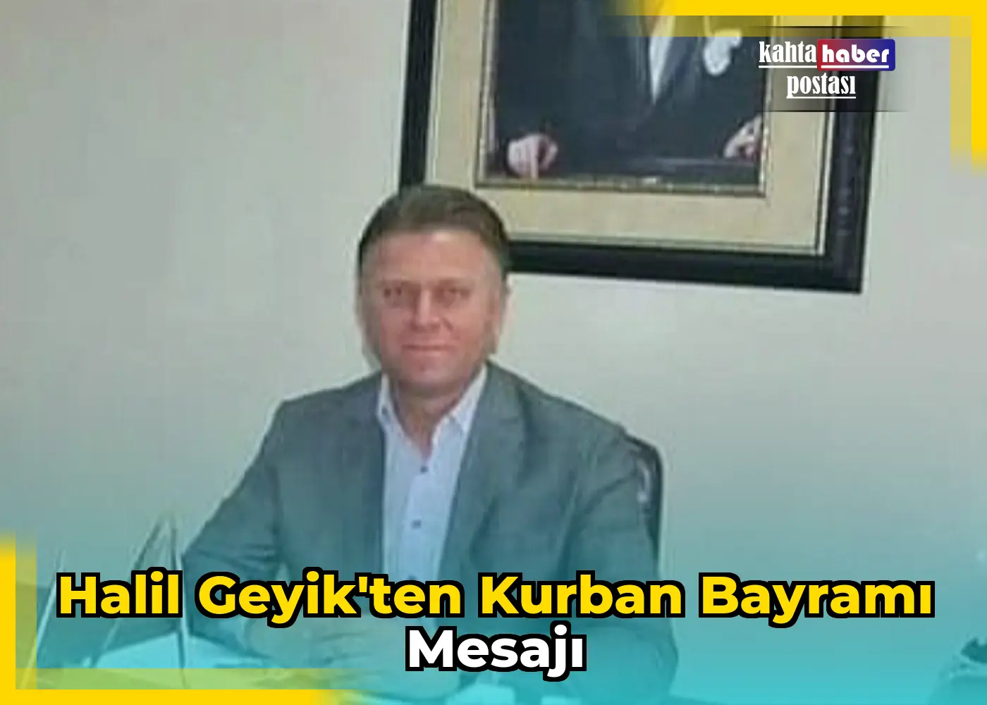 Halil Geyik'ten Kurban Bayramı Mesajı