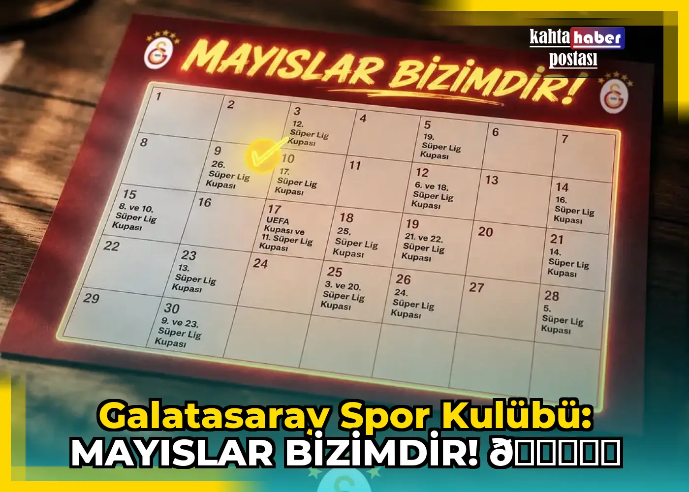 Galatasaray Spor Kulübü: MAYISLAR BİZİMDİR! 💛❤️