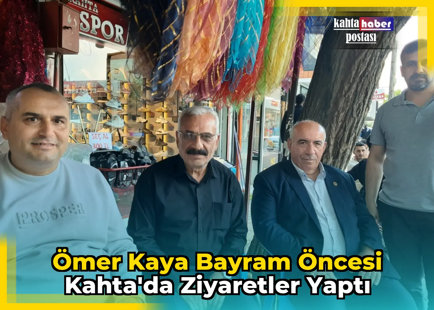 Ömer Kaya Bayram Öncesi Kahta'da Ziyaretler Yaptı