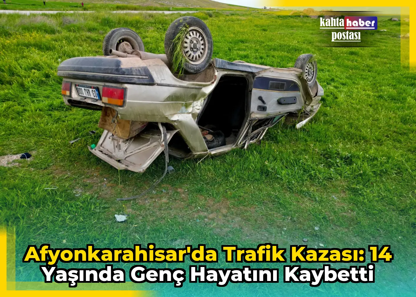 Afyonkarahisar'da Trafik Kazası: 14 Yaşında Genç Hayatını Kaybetti