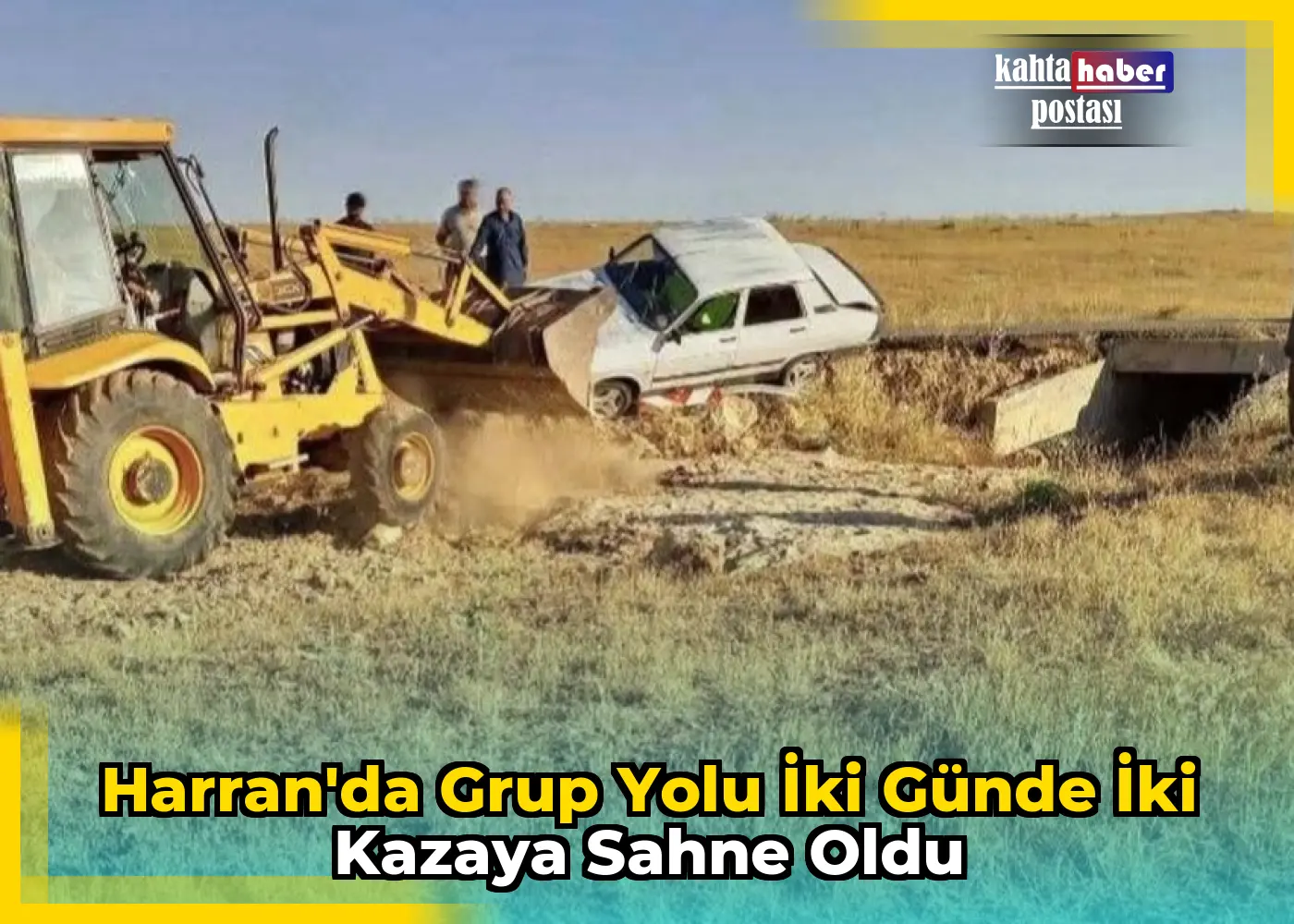 Harran'da Grup Yolu İki Günde İki Kazaya Sahne Oldu