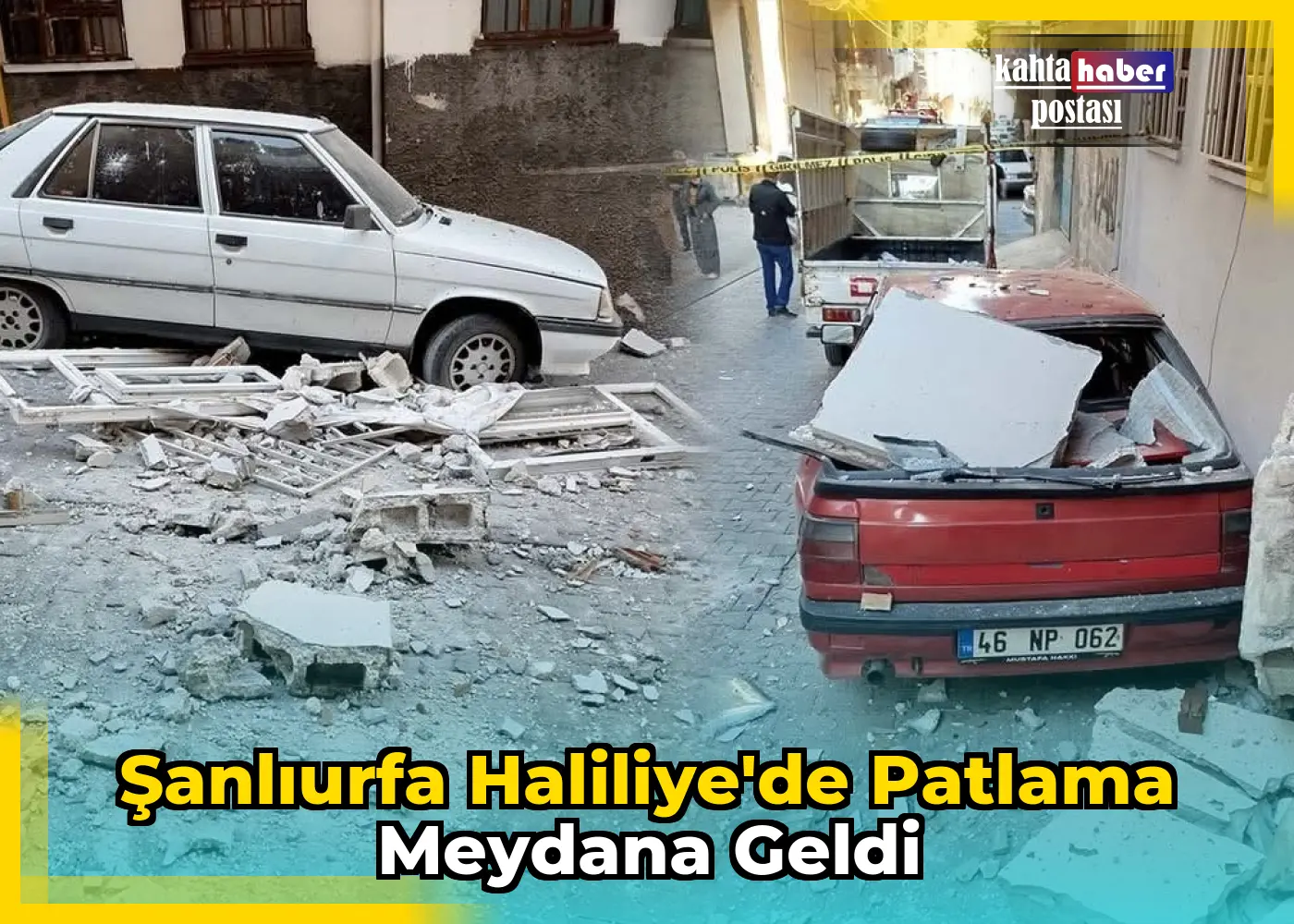 Şanlıurfa Haliliye'de Patlama Meydana Geldi