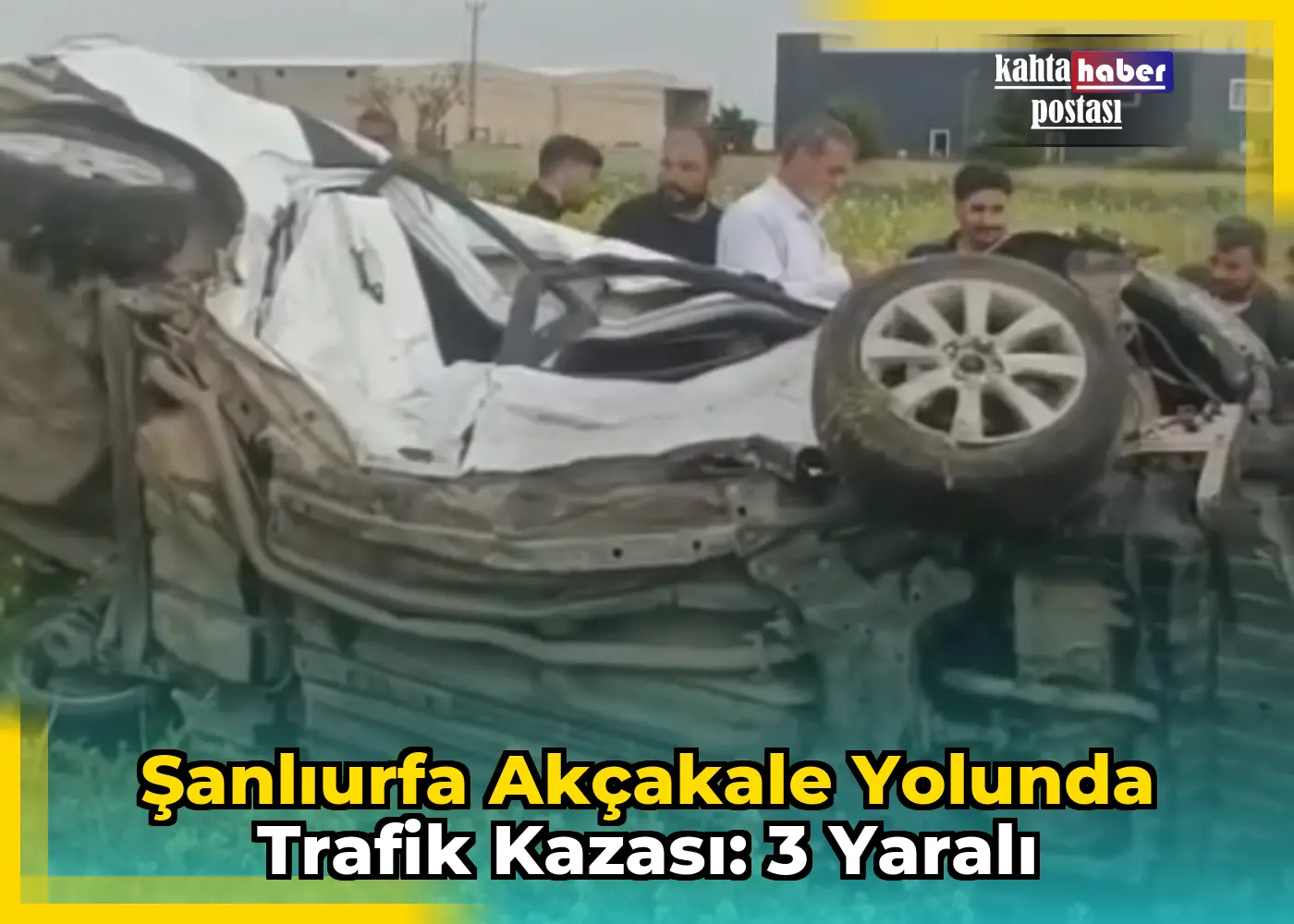 Şanlıurfa Akçakale Yolunda Trafik Kazası: 3 Yaralı