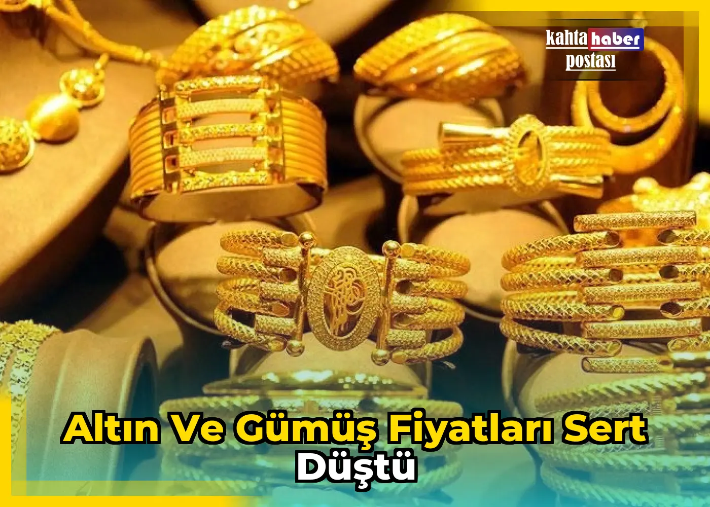 Altın ve Gümüş Fiyatları Sert Düştü