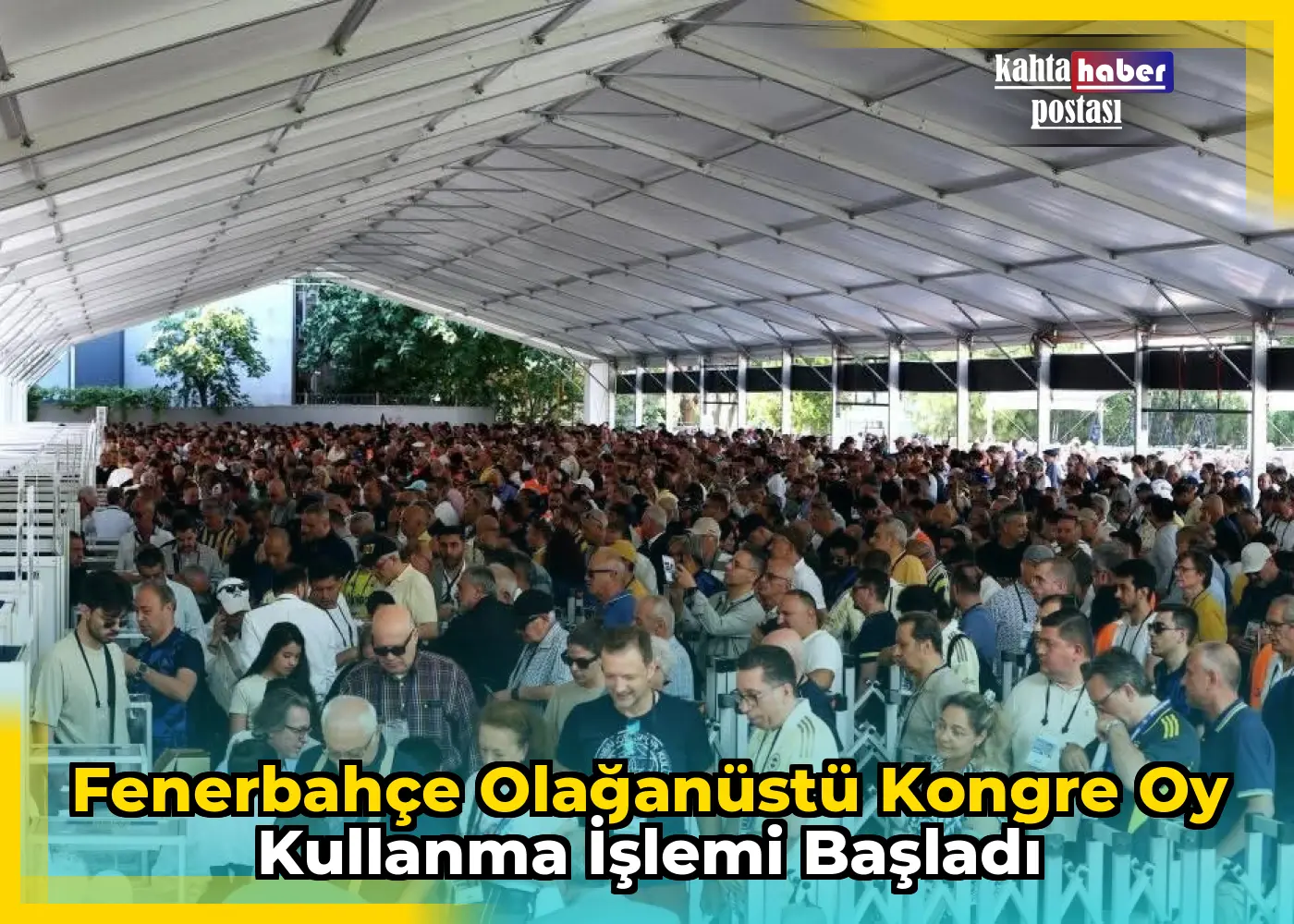 Fenerbahçe Olağanüstü Kongre Oy Kullanma İşlemi Başladı