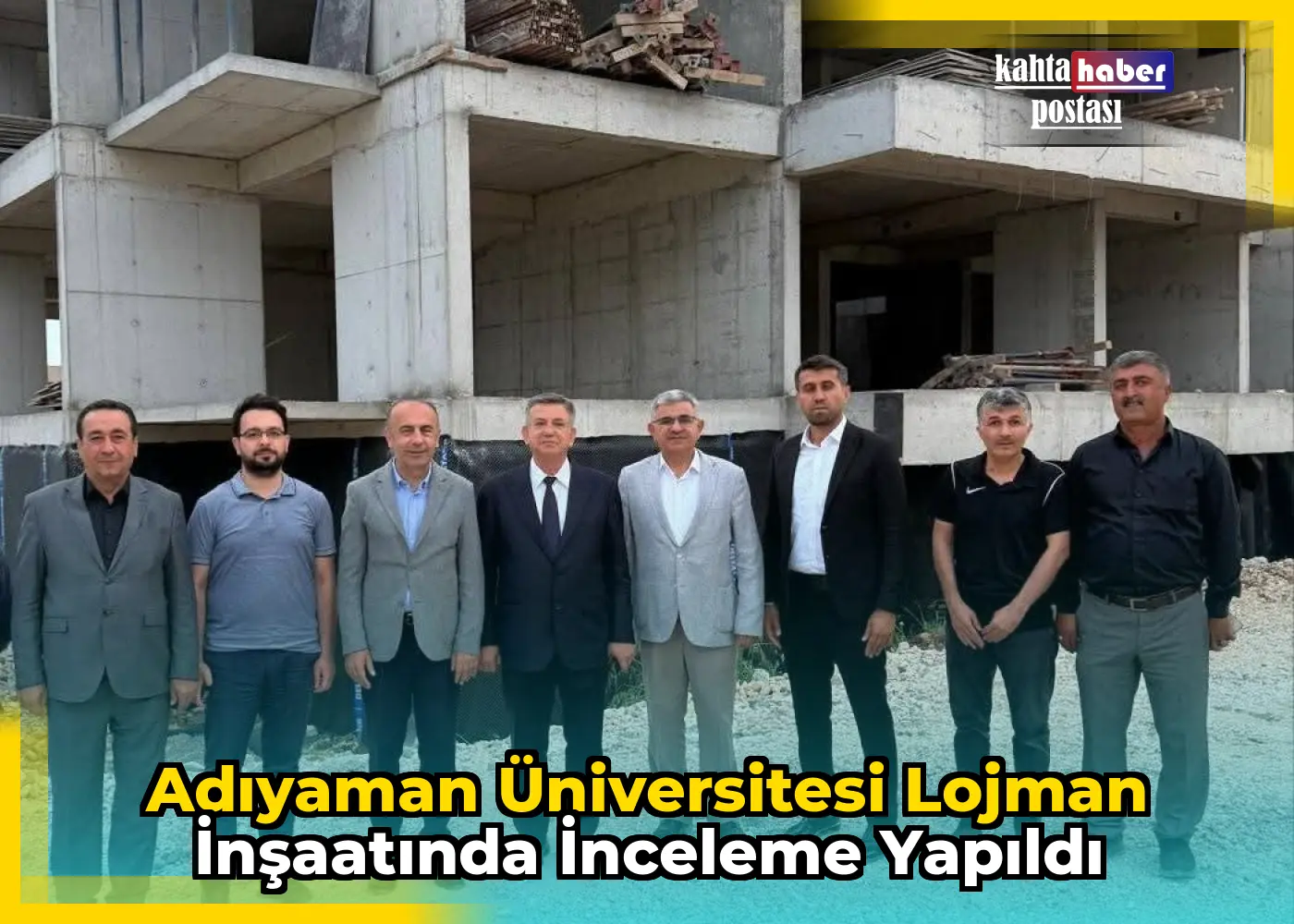 Adıyaman Üniversitesi Lojman İnşaatında İnceleme Yapıldı