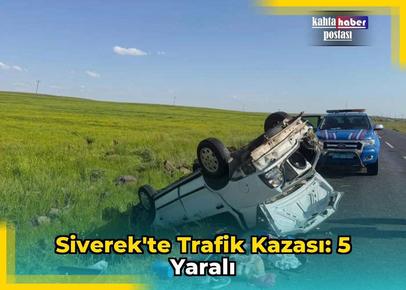 Siverek'te Trafik Kazası: 5 Yaralı
