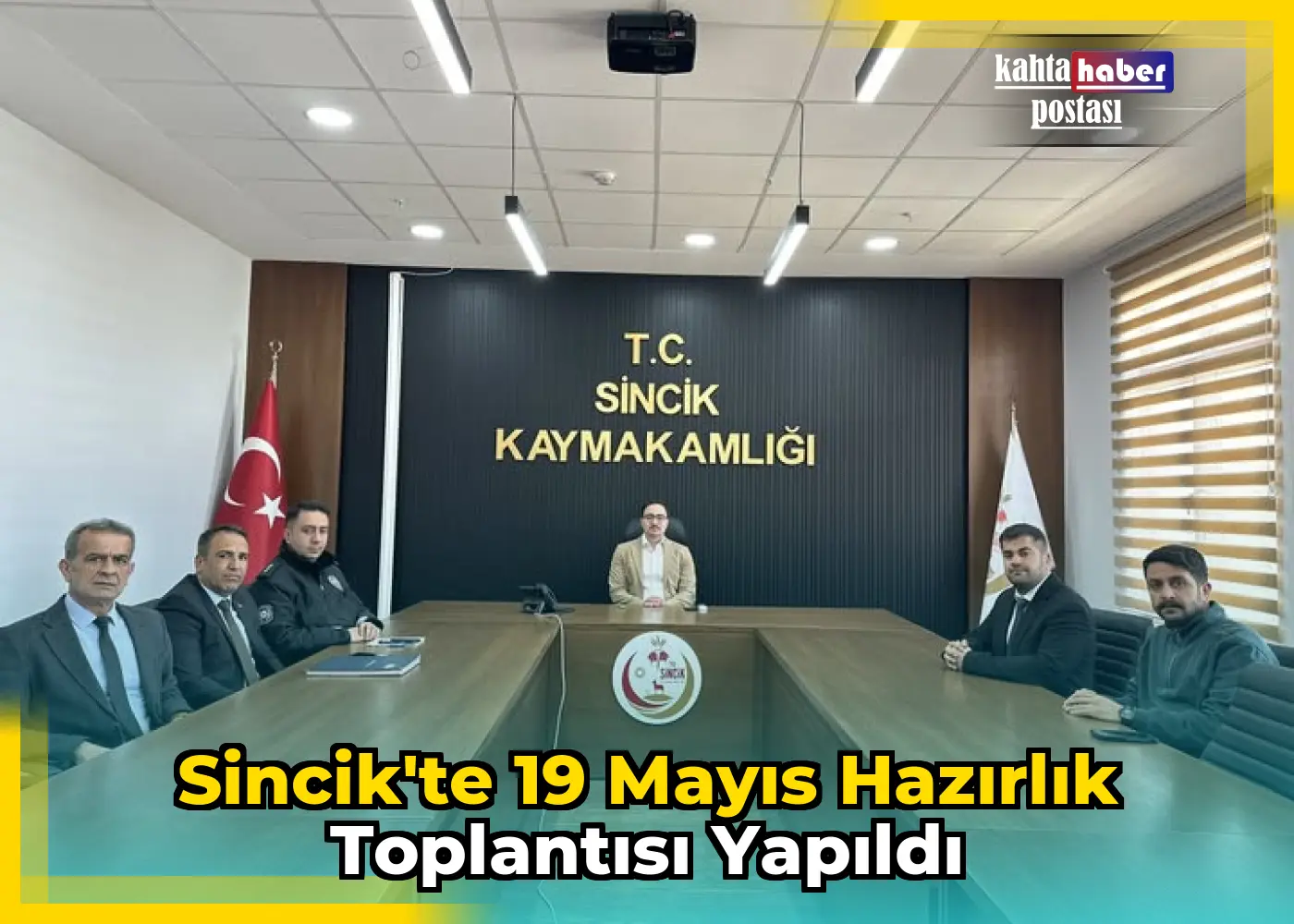 Sincik'te 19 Mayıs Hazırlık Toplantısı Yapıldı