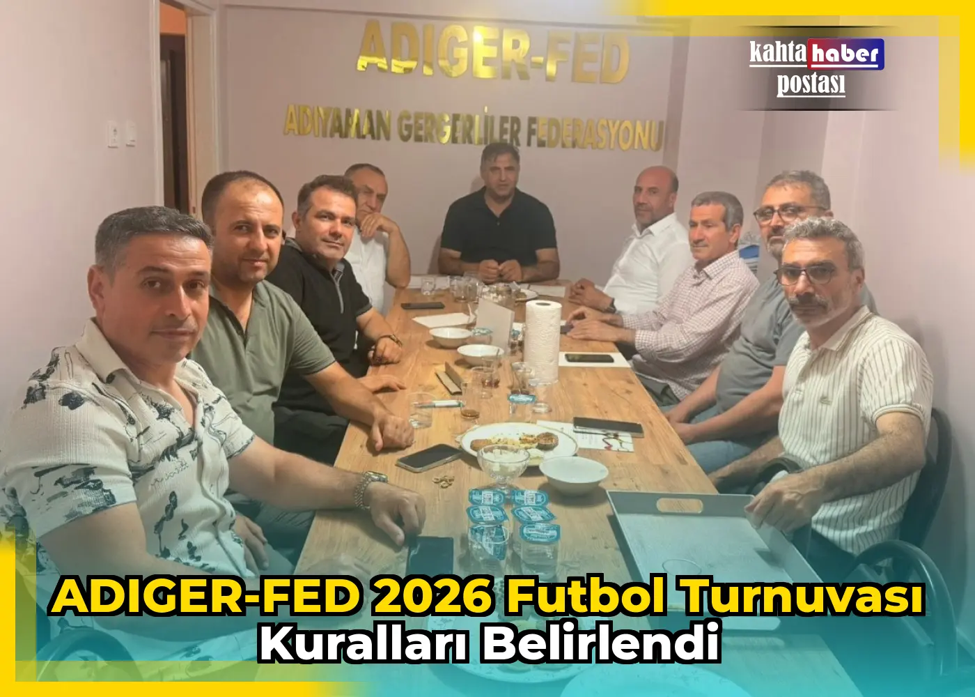 ADIGER-FED 2026 Futbol Turnuvası Kuralları Belirlendi