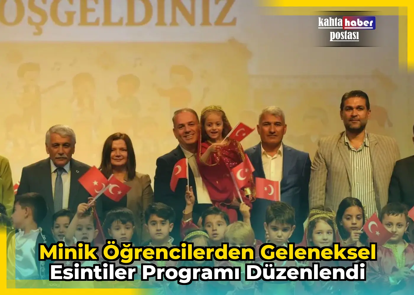 Minik Öğrencilerden Geleneksel Esintiler Programı Düzenlendi
