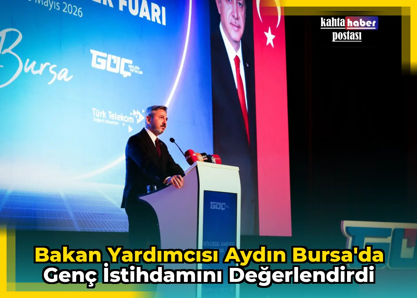 Bakan Yardımcısı Aydın Bursa'da Genç İstihdamını Değerlendirdi
