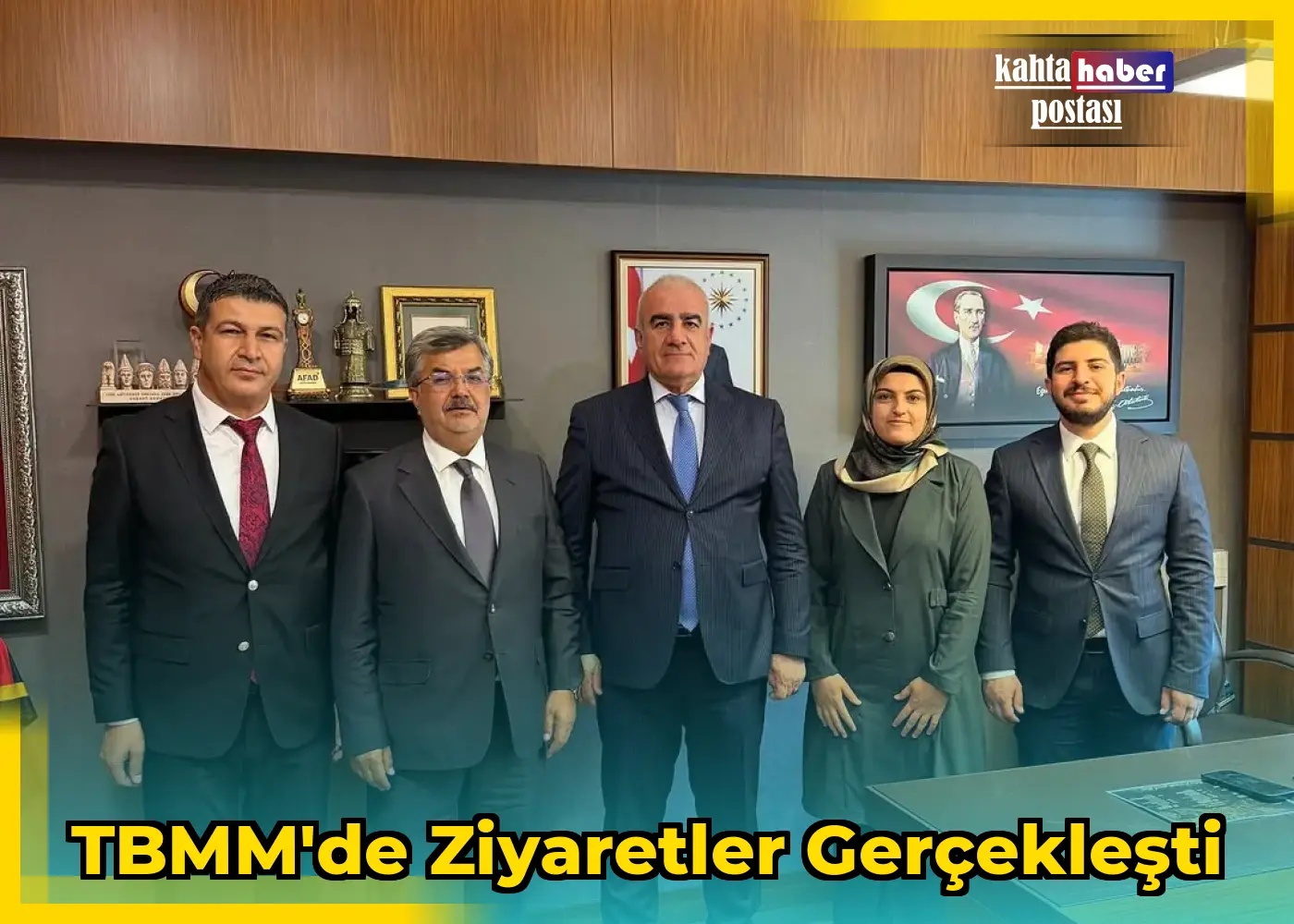 TBMM'de Ziyaretler Gerçekleşti