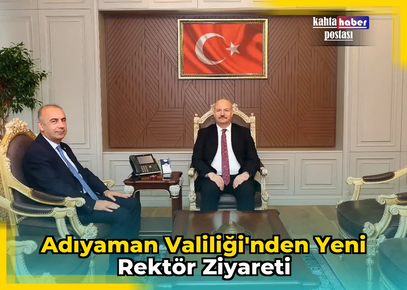 Adıyaman Valiliği'nden Yeni Rektör Ziyareti