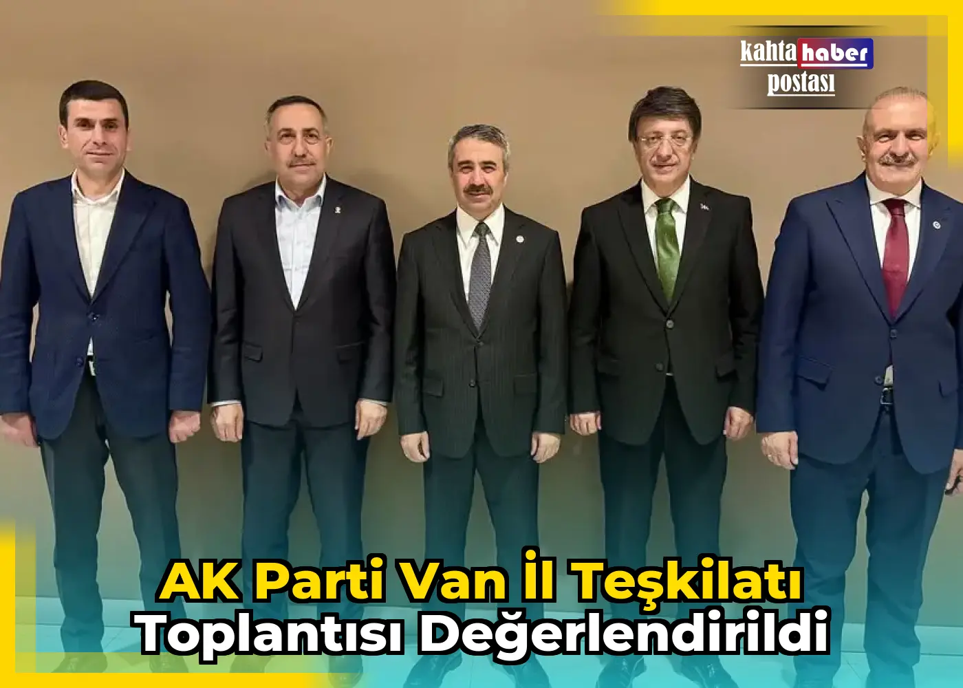 AK Parti Van İl Teşkilatı Toplantısı Değerlendirildi