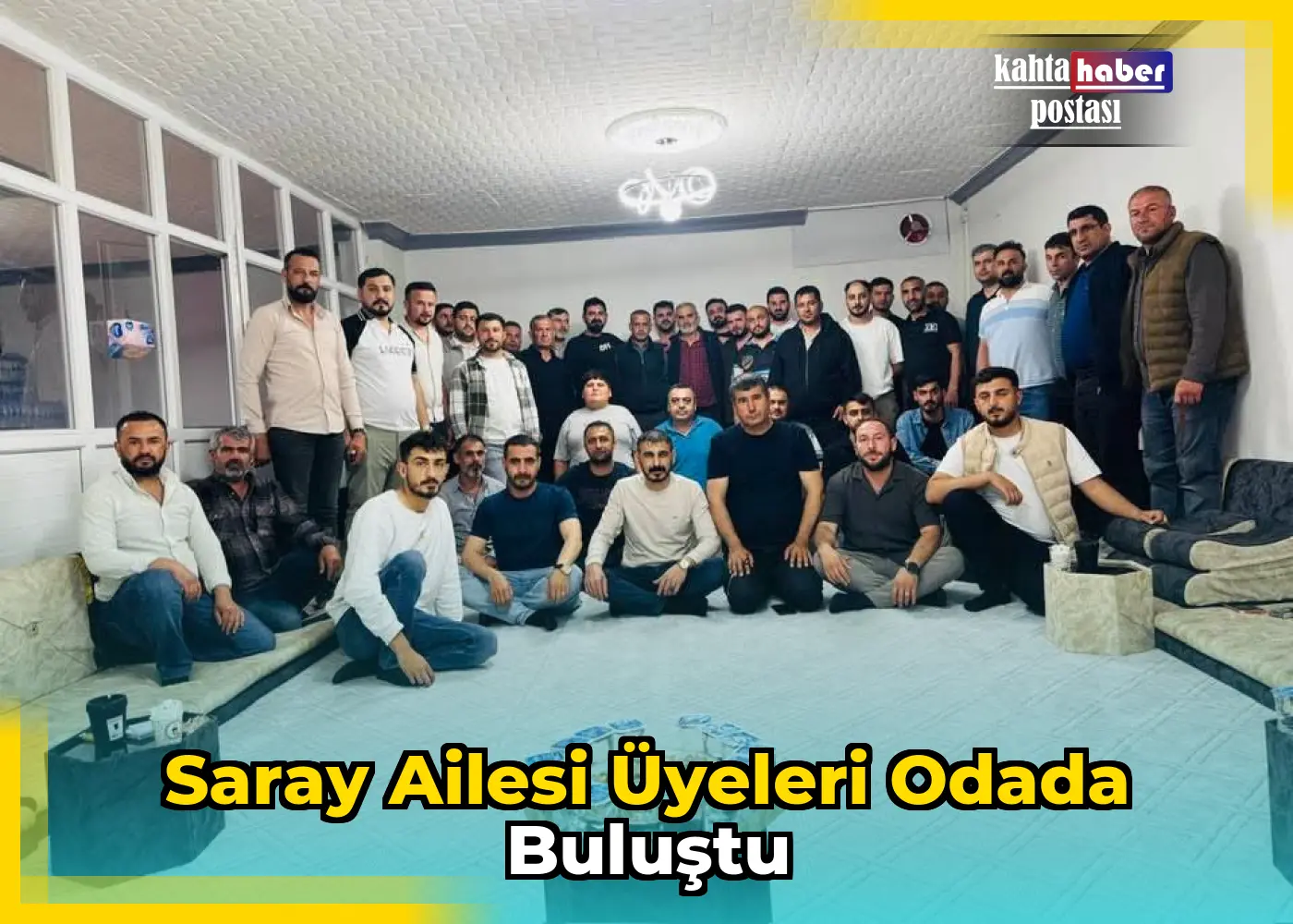 Saray Ailesi Üyeleri Odada Buluştu
