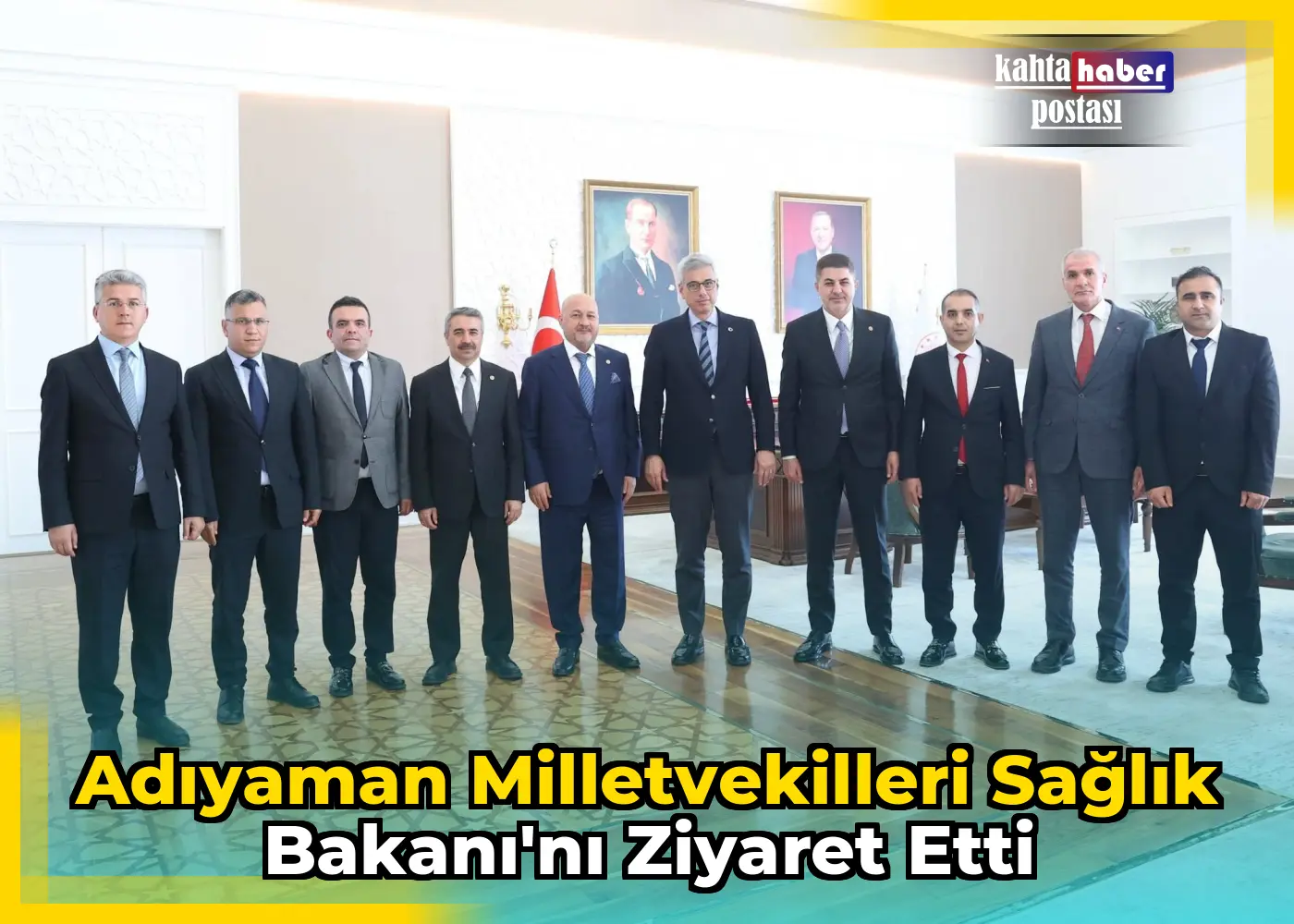 Adıyaman Milletvekilleri Sağlık Bakanı'nı Ziyaret Etti