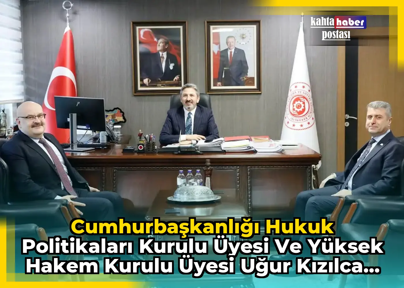 Cumhurbaşkanlığı Hukuk Politikaları Kurulu Üyesi ve Yüksek Hakem Kurulu Üyesi Uğur Kızılca ile TÜİS Ziyareti