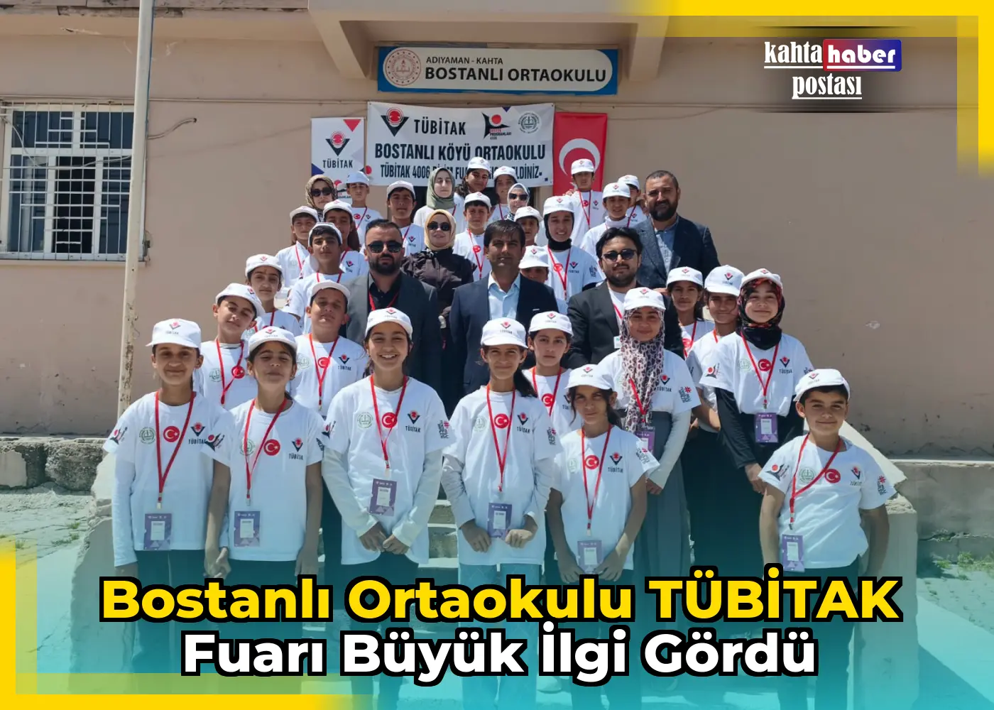 Bostanlı Ortaokulu TÜBİTAK  Fuarı Büyük İlgi Gördü