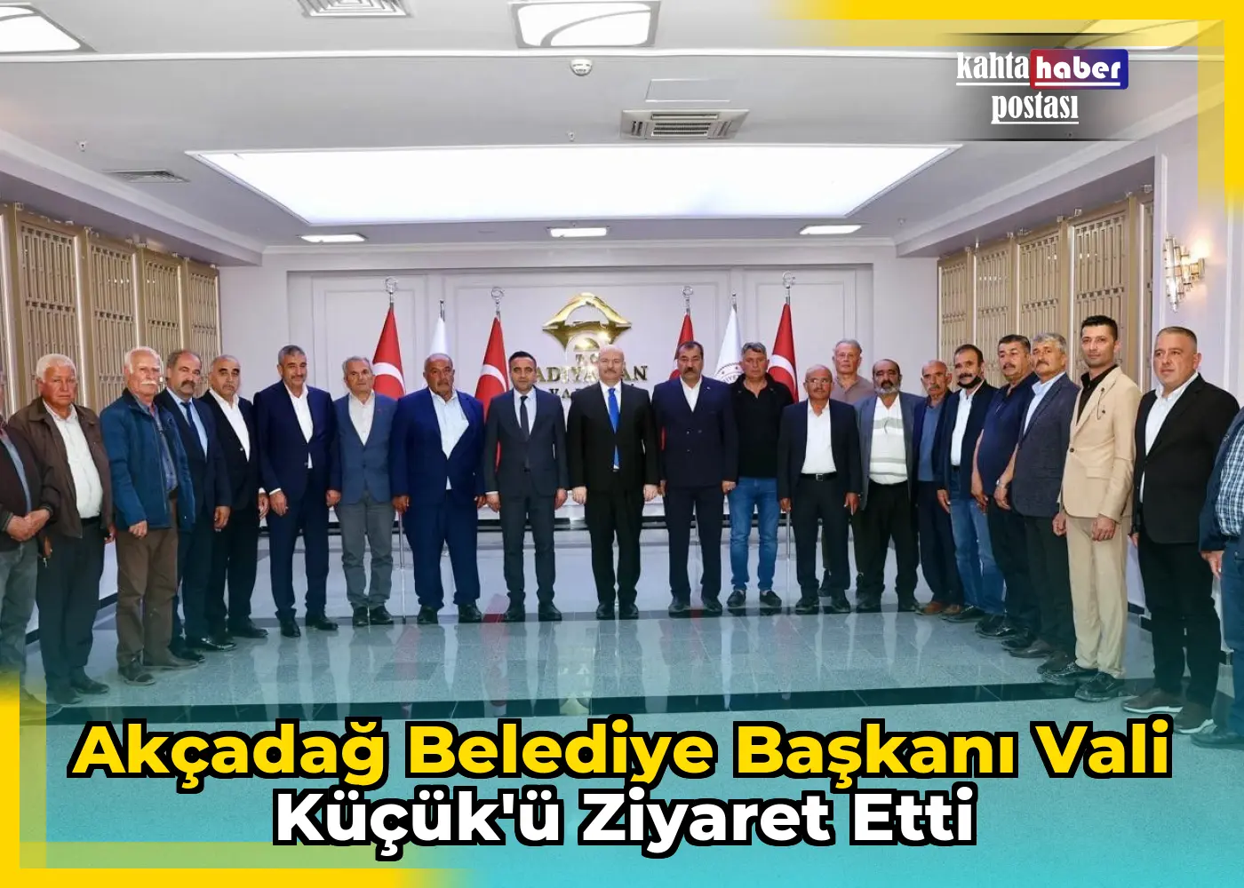 Akçadağ Belediye Başkanı Vali Küçük'ü Ziyaret Etti