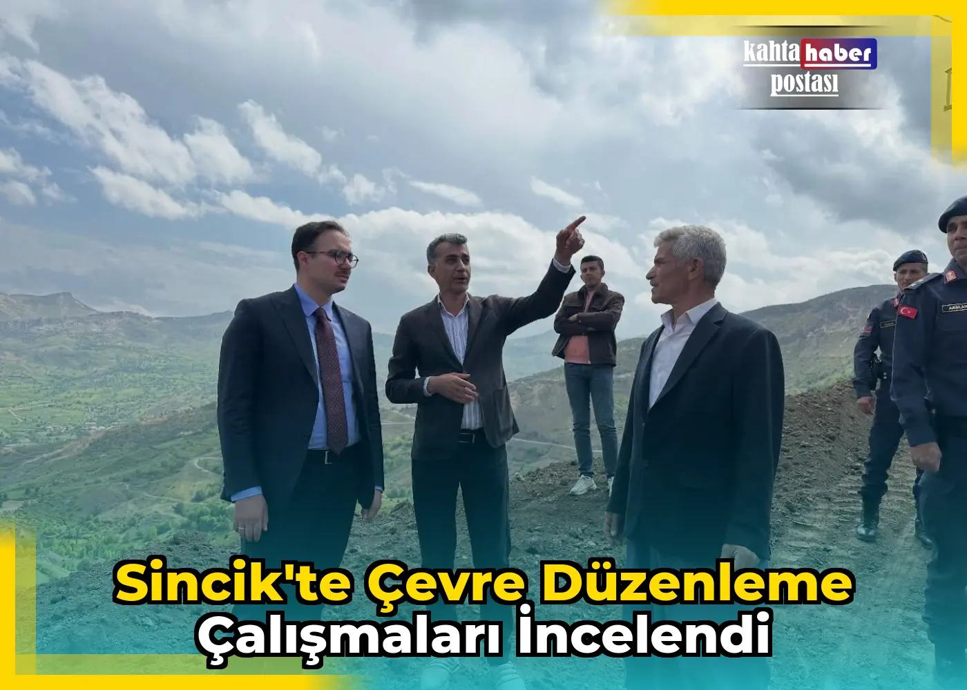 Sincik'te Çevre Düzenleme Çalışmaları İncelendi