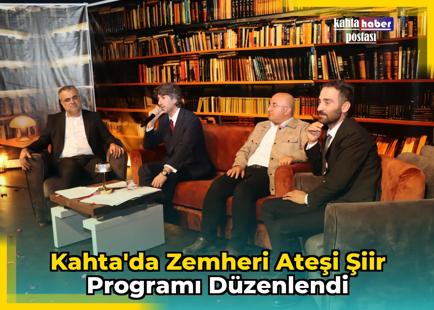 Kahta'da Zemheri Ateşi Şiir Programı Düzenlendi