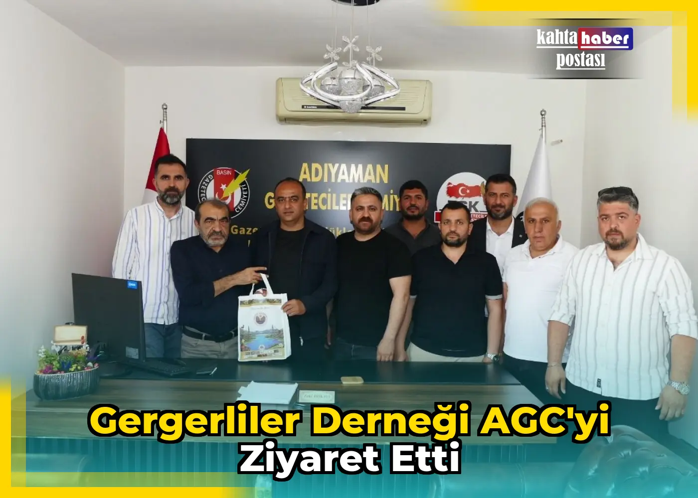 Gergerliler Derneği AGC'yi Ziyaret Etti
