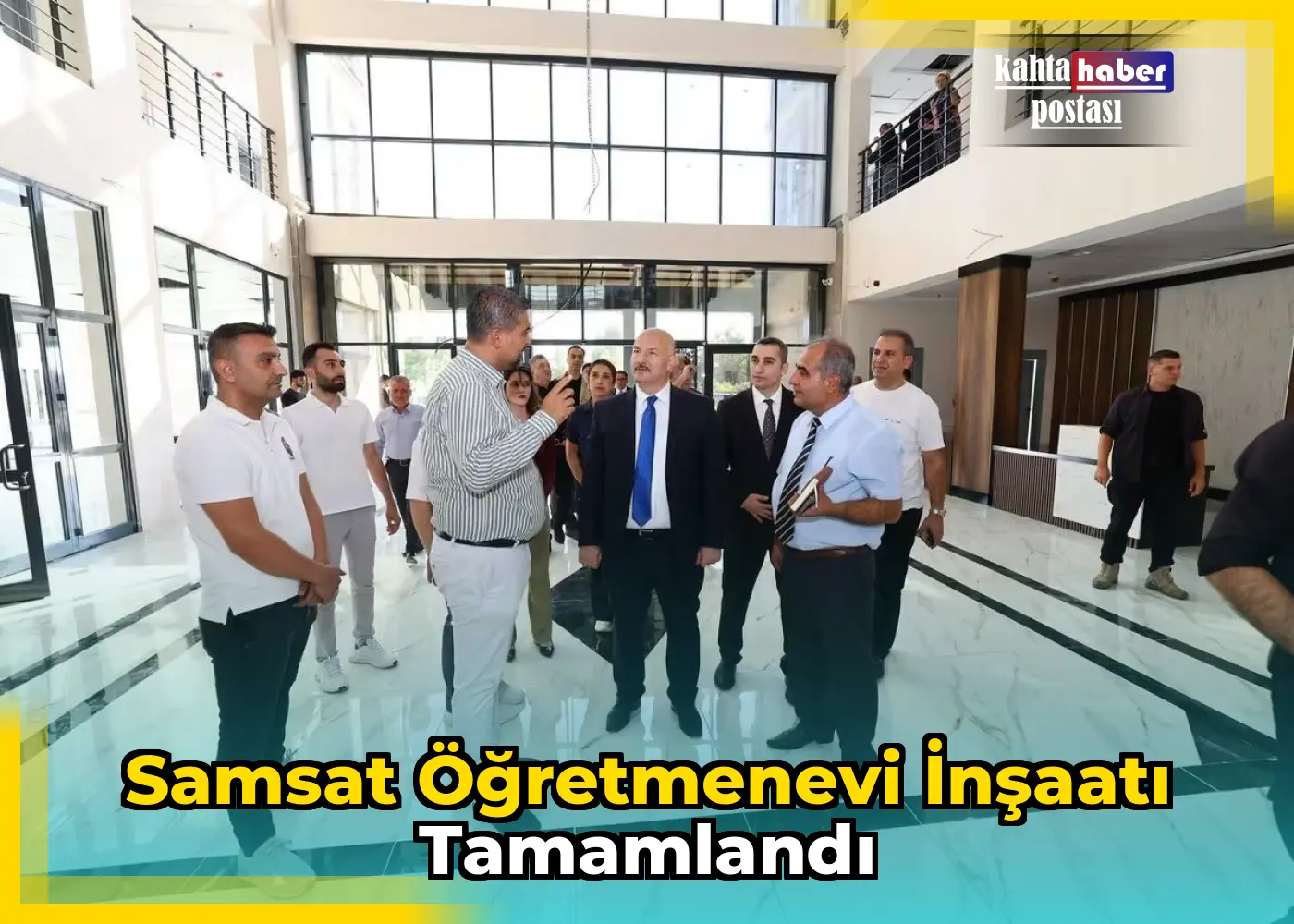 Samsat Öğretmenevi İnşaatı Tamamlandı