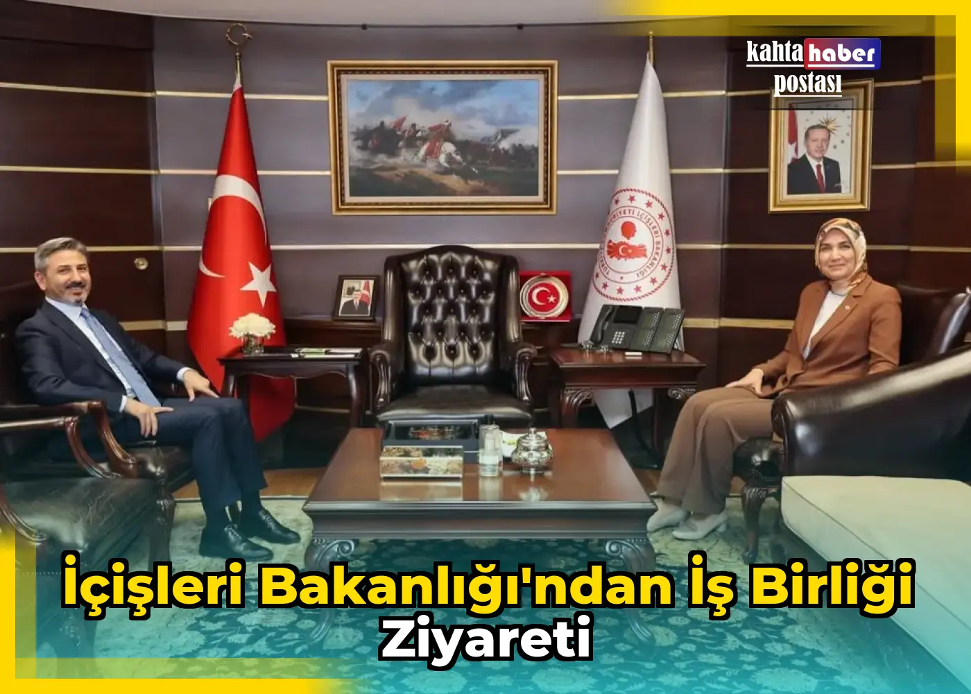 İçişleri Bakanlığı'ndan İş Birliği Ziyareti