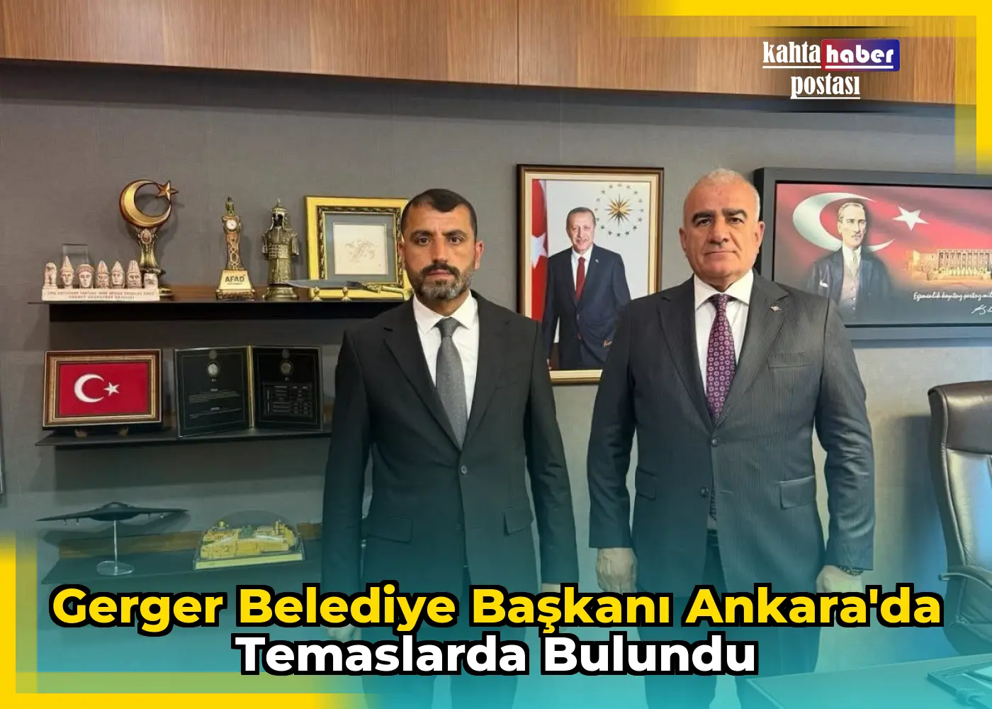Gerger Belediye Başkanı Ankara'da Temaslarda Bulundu