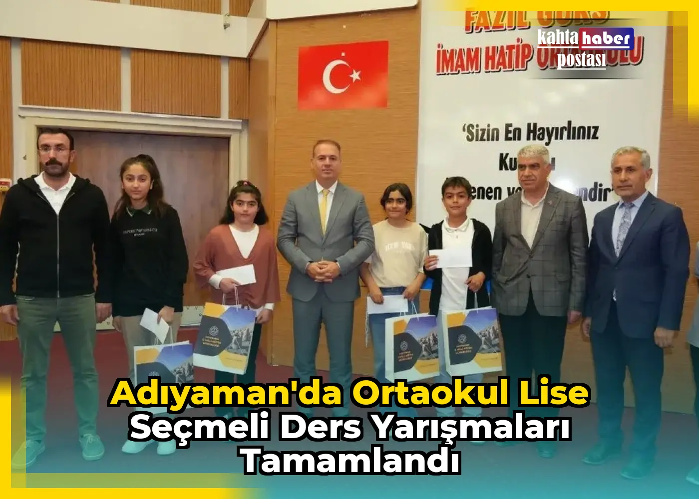 Adıyaman'da Ortaokul Lise Seçmeli Ders Yarışmaları Tamamlandı
