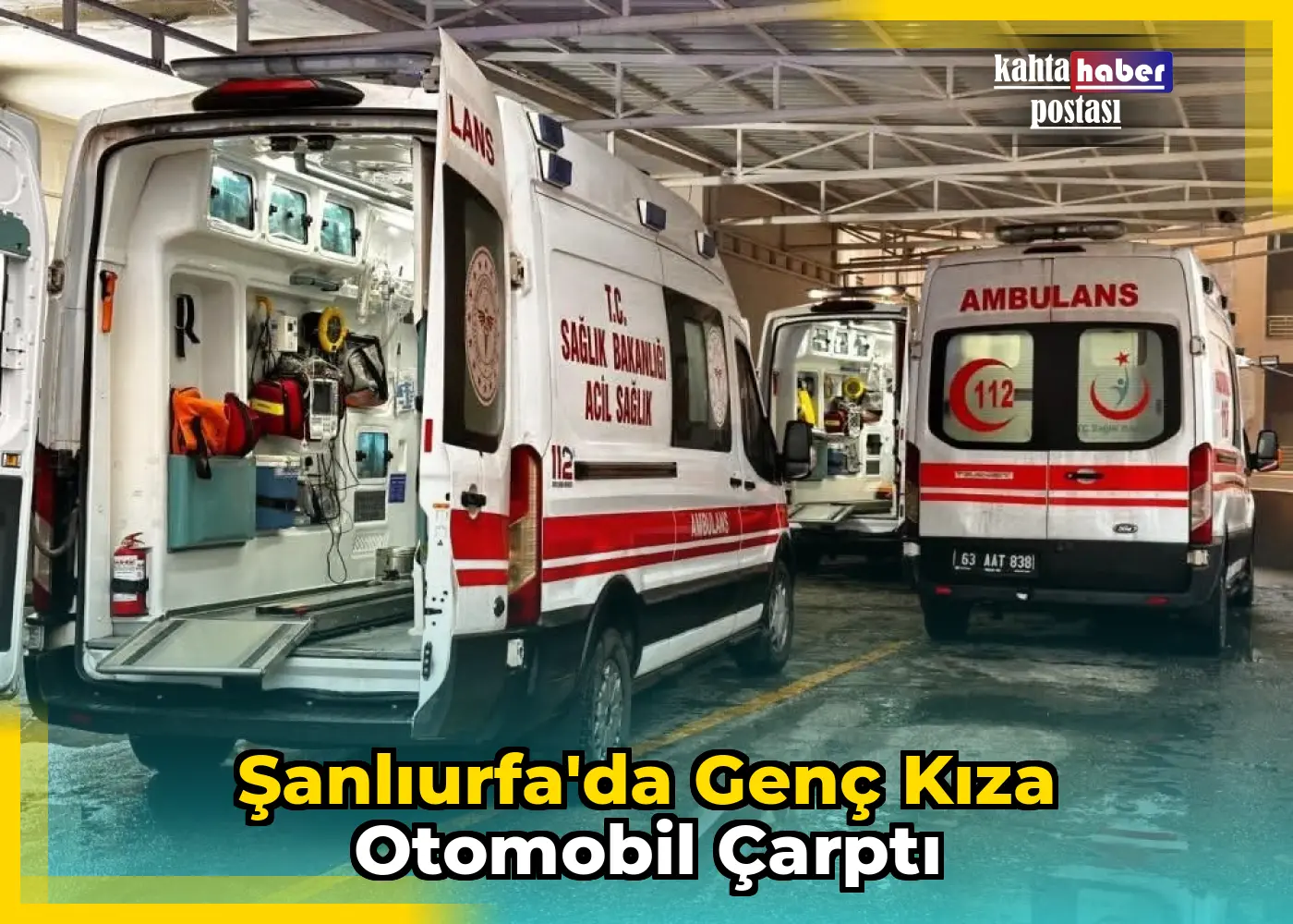 Şanlıurfa'da Genç Kıza Otomobil Çarptı