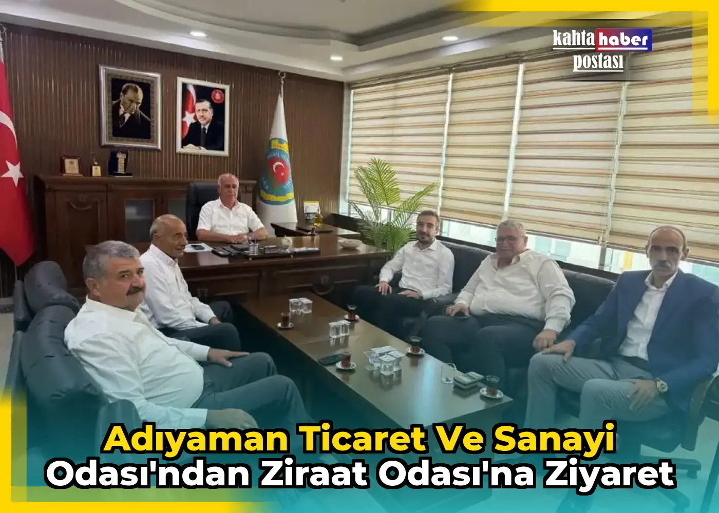 Adıyaman Ticaret ve Sanayi Odası'ndan Ziraat Odası'na Ziyaret