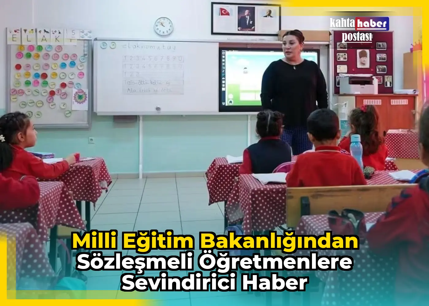 Milli Eğitim Bakanlığından Sözleşmeli Öğretmenlere Sevindirici Haber