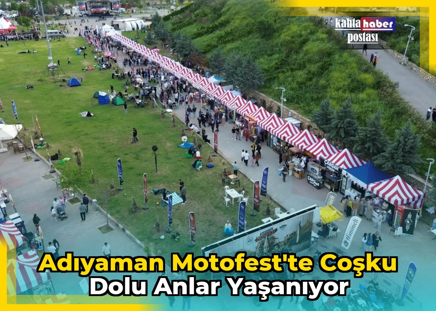 Adıyaman Motofest'te Coşku Dolu Anlar Yaşanıyor