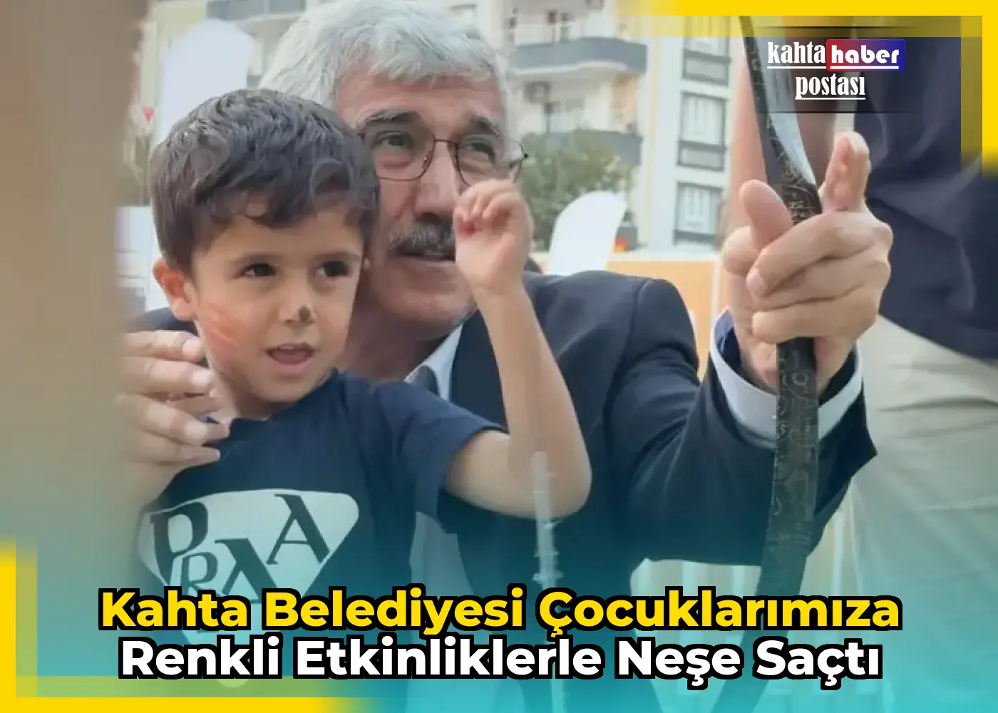 Kahta Belediyesi Çocuklarımıza Renkli Etkinliklerle Neşe Saçtı