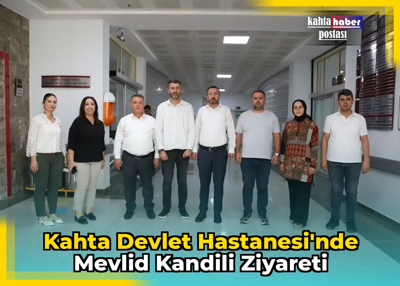 Kahta Devlet Hastanesi'nde Mevlid Kandili Ziyareti