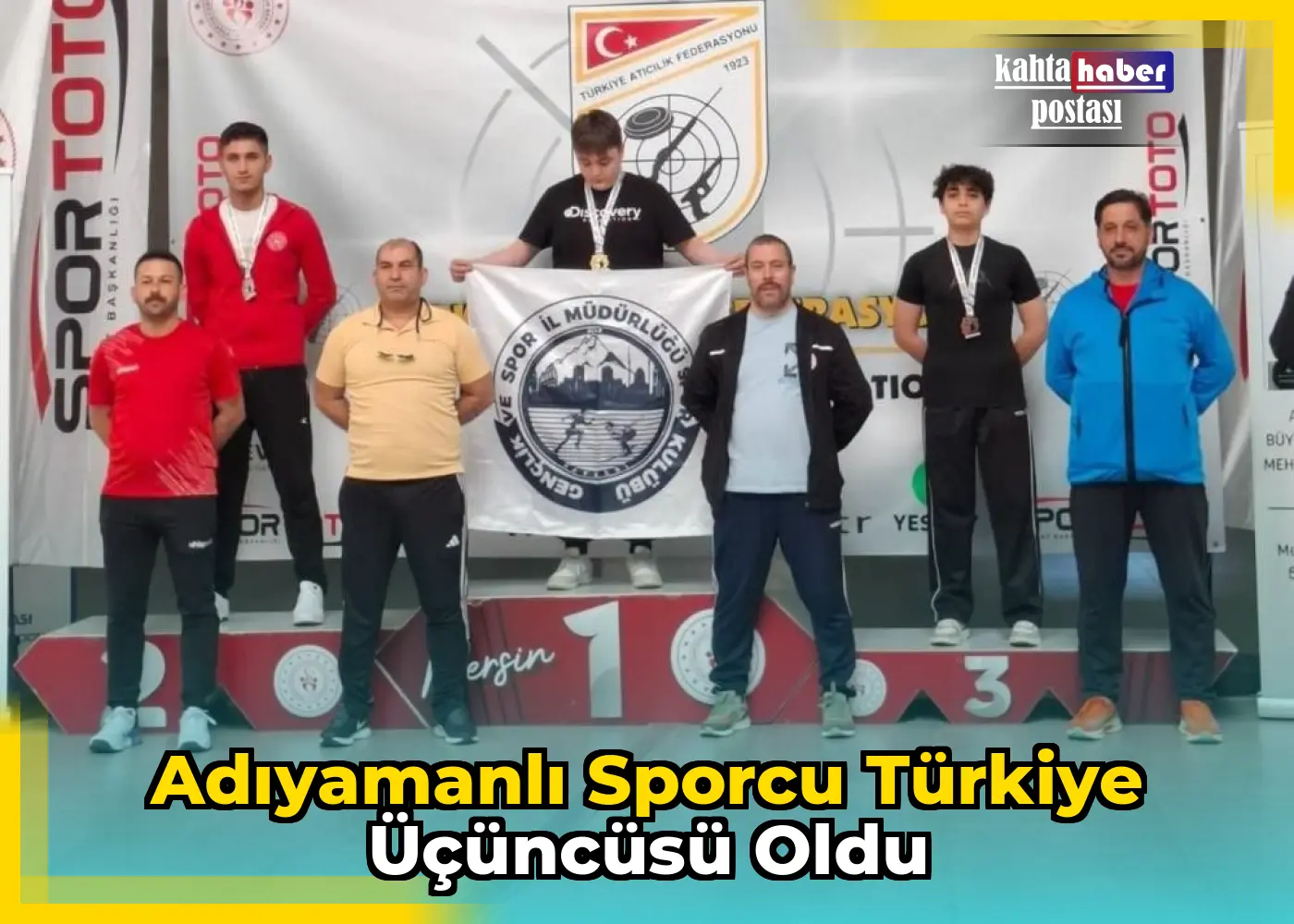 Adıyamanlı Sporcu Türkiye Üçüncüsü Oldu