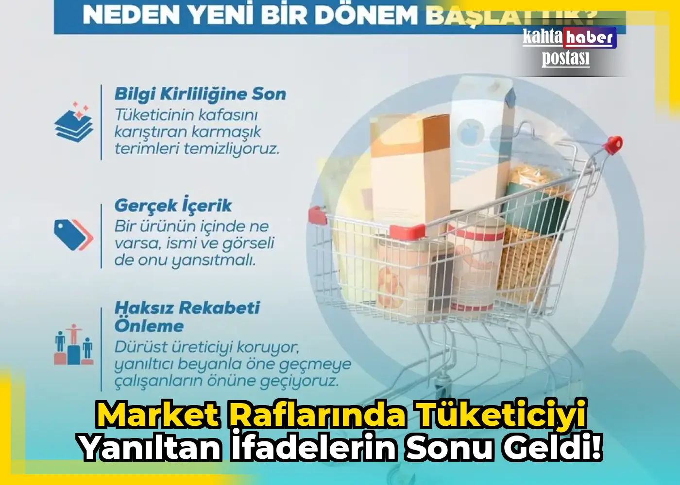 Market Raflarında Tüketiciyi Yanıltan İfadelerin Sonu Geldi!