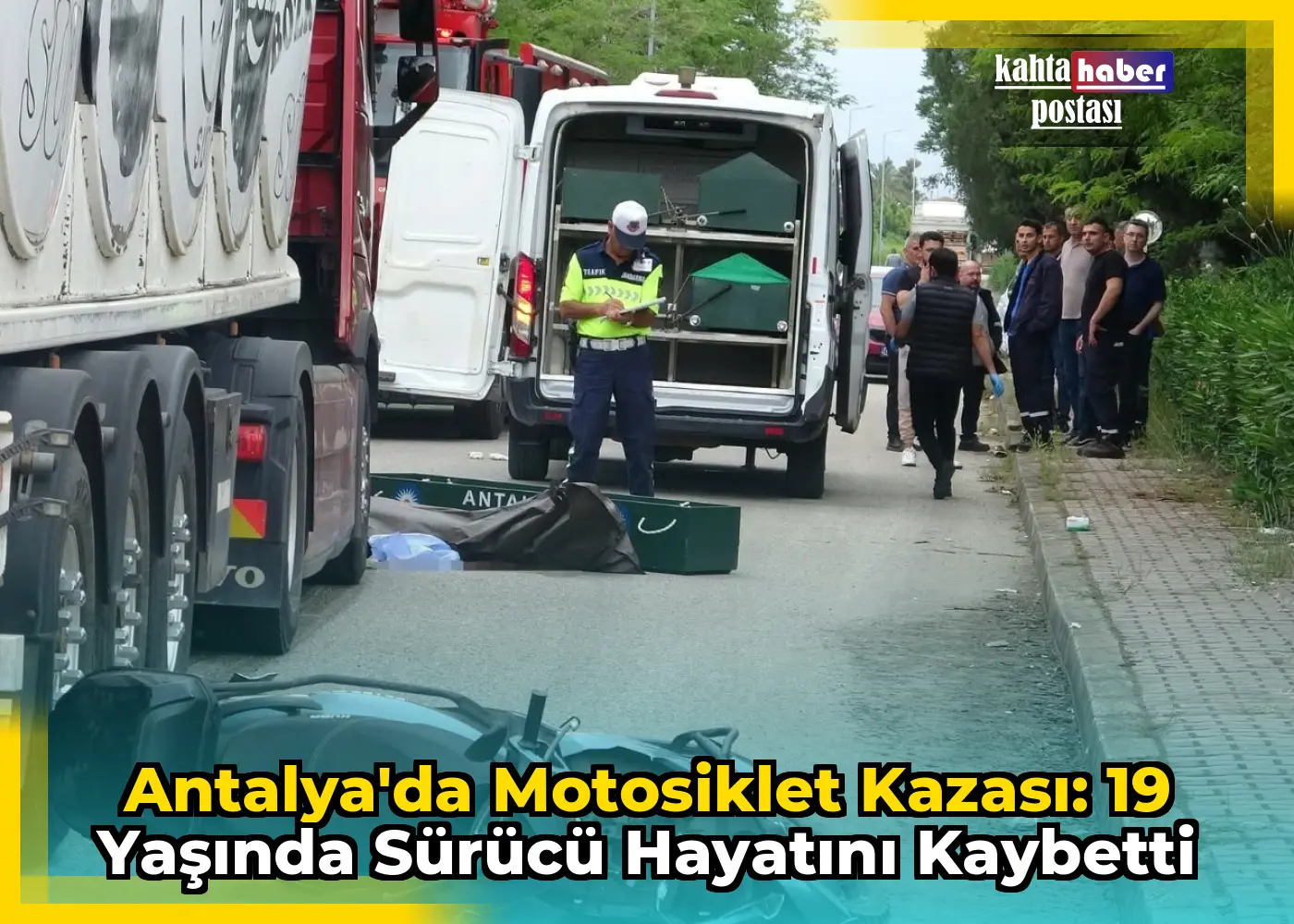 Antalya'da Motosiklet Kazası: 19 Yaşında Sürücü Hayatını Kaybetti