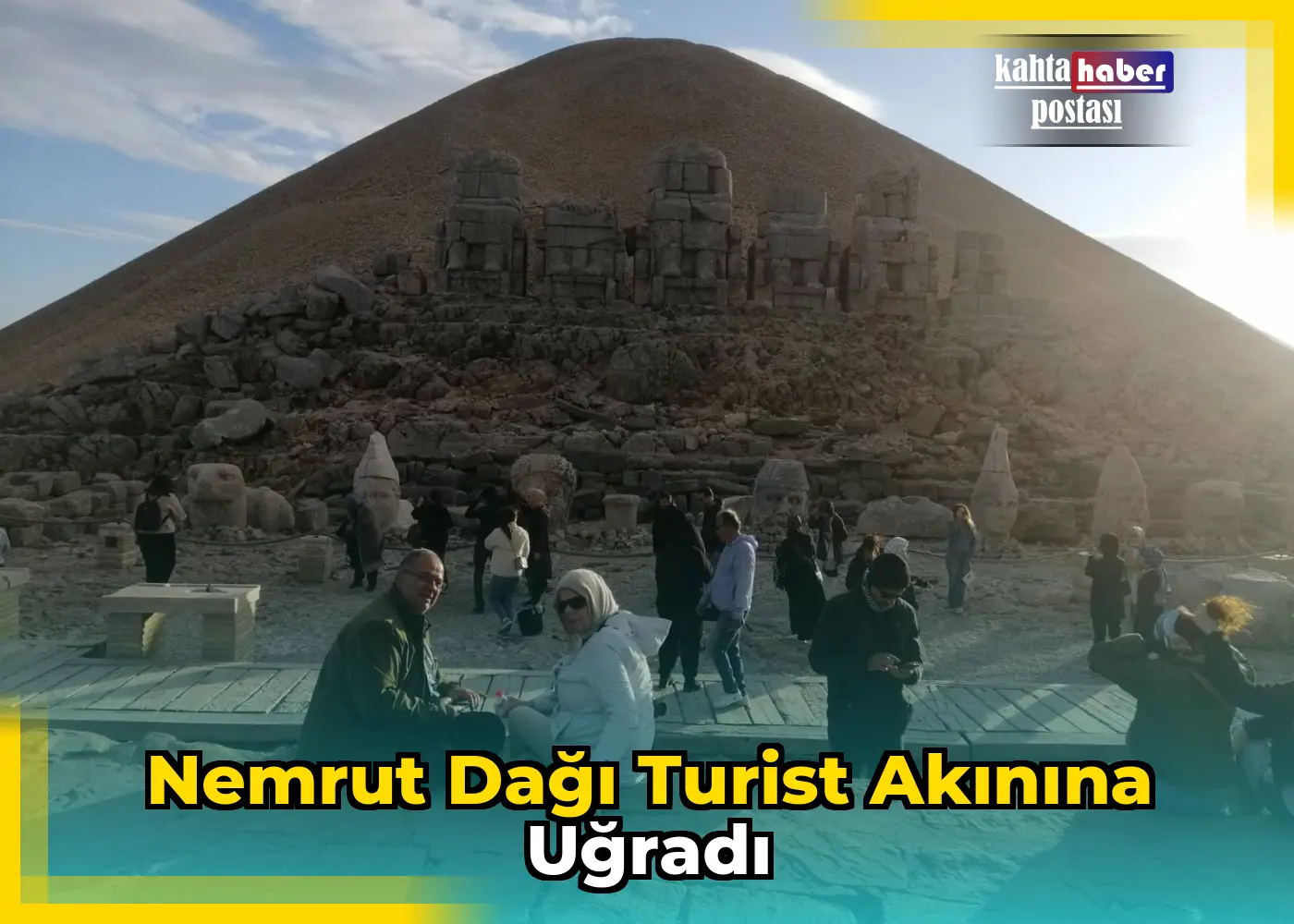Nemrut Dağı Turist Akınına Uğradı