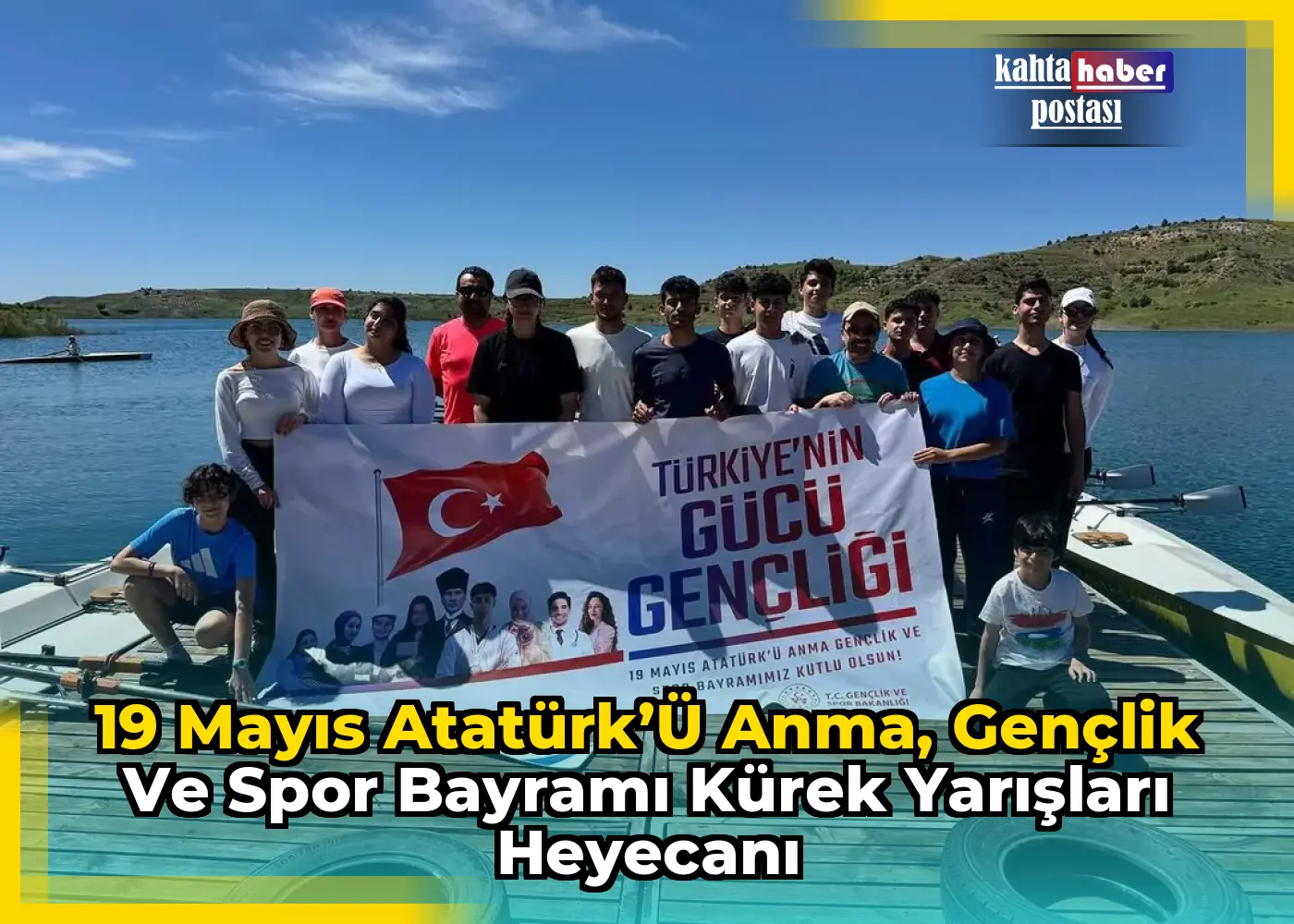 19 Mayıs Atatürk’ü Anma, Gençlik ve Spor Bayramı Kürek Yarışları Heyecanı