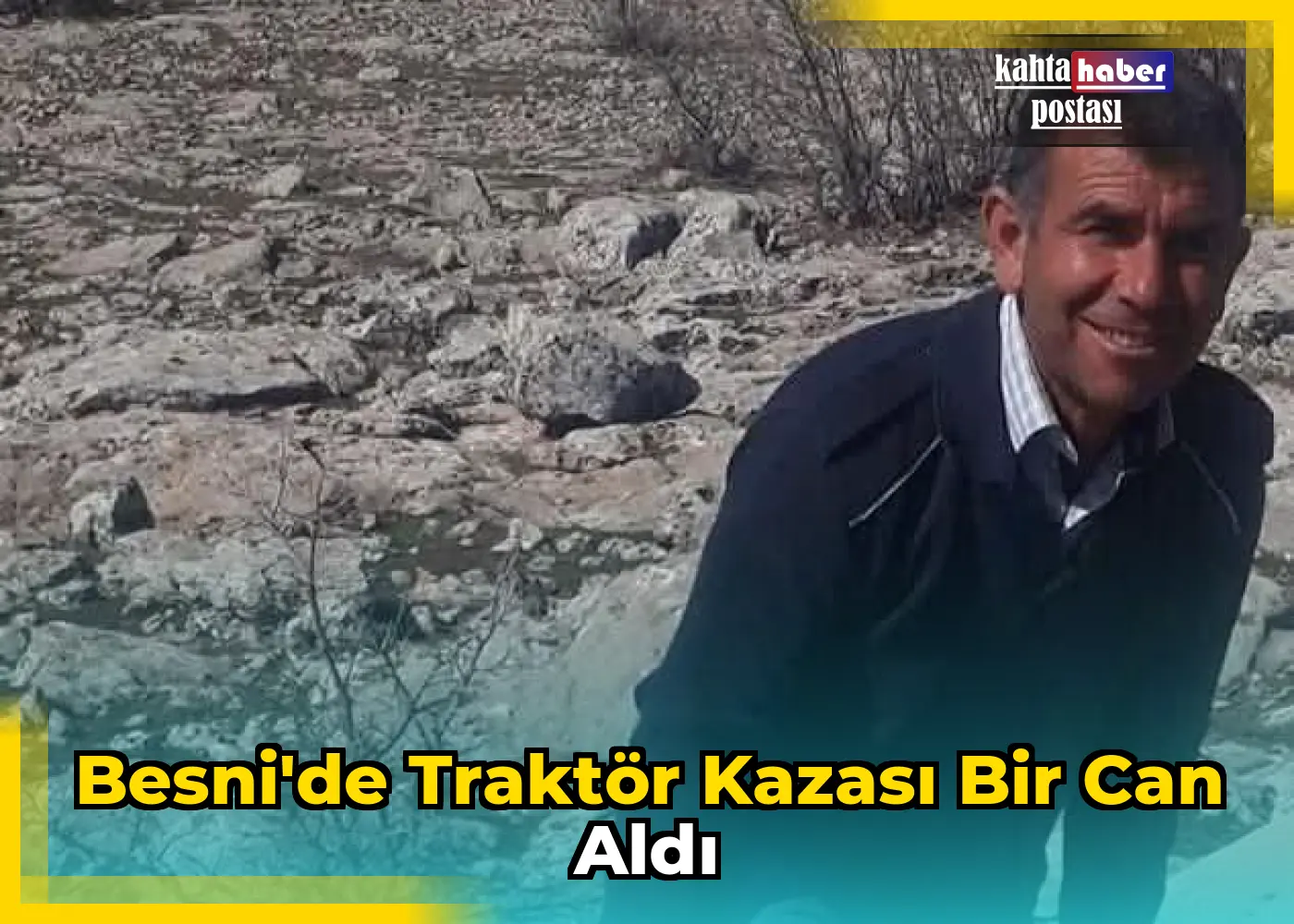 Besni'de Traktör Kazası Bir Can Aldı