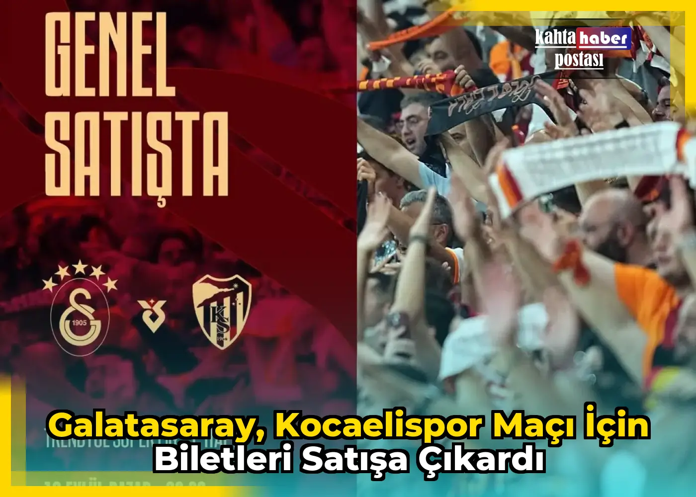 Galatasaray, Kocaelispor Maçı İçin Biletleri Satışa Çıkardı