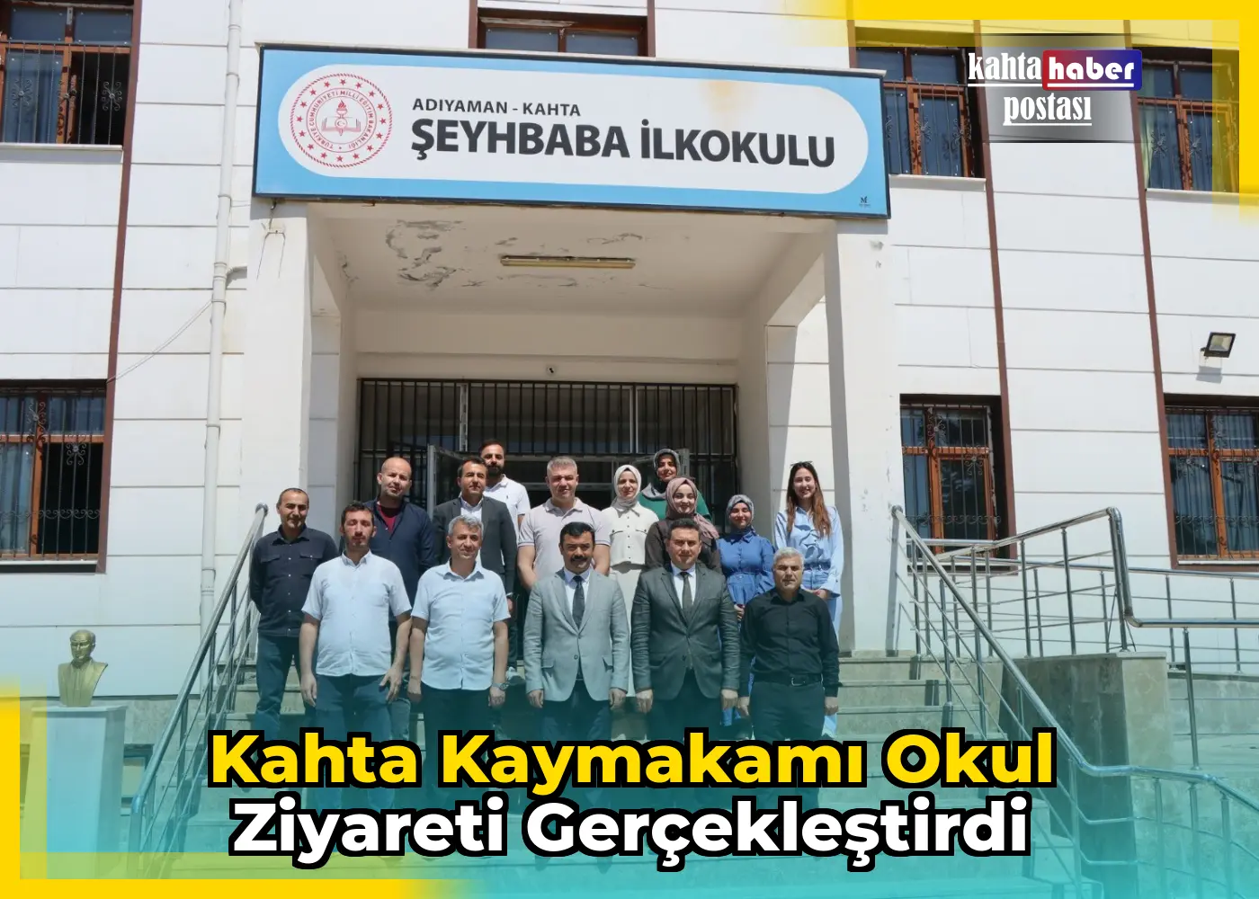 Kahta Kaymakamı Okul Ziyareti Gerçekleştirdi
