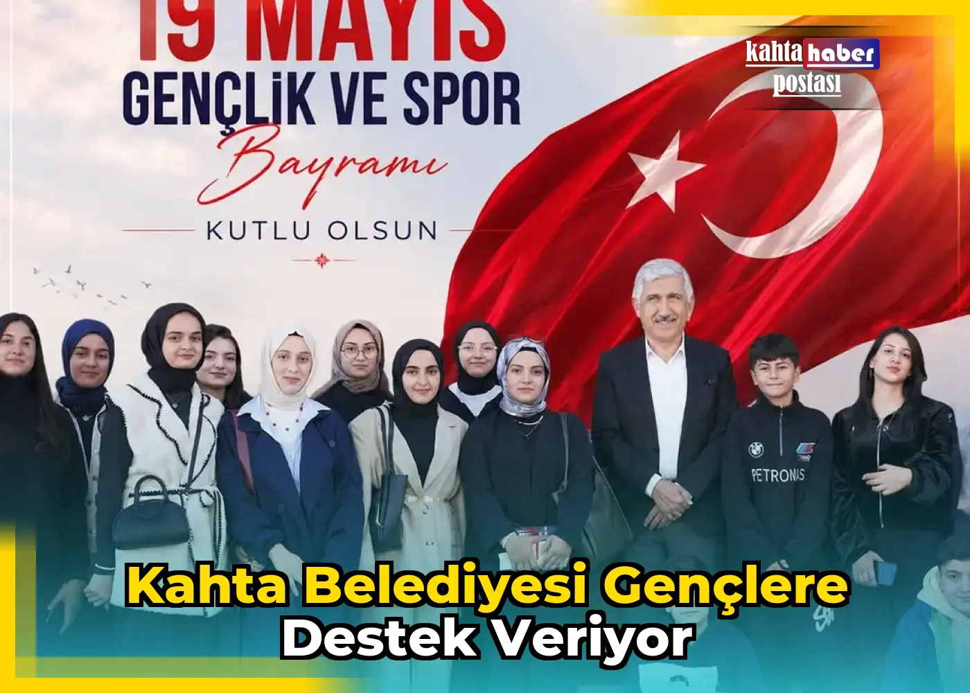 Kahta Belediyesi Gençlere Destek Veriyor