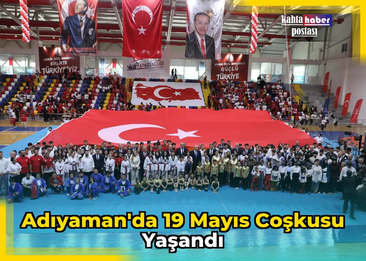 Adıyaman'da 19 Mayıs Coşkusu Yaşandı